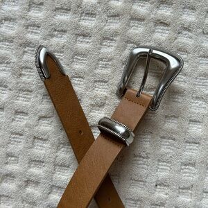 Brown Leather Belt